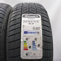 2. 215 55 16 2x BARUM 215/55 R16 97H XL Polaris 5 Winterreifen 2023 VOLL WIE NEU 