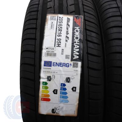 2. 205 65 16 2x YOKOHAMA 205/65 R16 95H BluEarth-ES ES32 Sommerreifen 2022 VOLL Wie Neu
