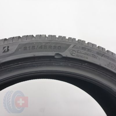 8. 215 45 20 4x  BRIDGESTONE 215/45 R20 95W XL Blizzak 6 Winterreifen 2025 7mm