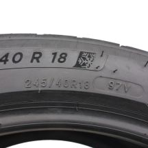 6. 4 x MICHELIN 245/40 R18 97V XL PilotApin 5 Winterreifen 2022 7mm Wie Neu