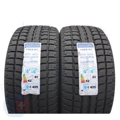 4. 255 40 R18 4 x MAXTREK 255/40 R18 95H Trek M7 Winterreifen  2018 VOLL WIE NEU 