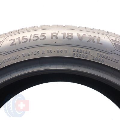 6. 215 55 18 2x BARUM 215/55 R18 99V XL Bravuris 5HM Sommerreifen 2022 WIE NEU VOLL