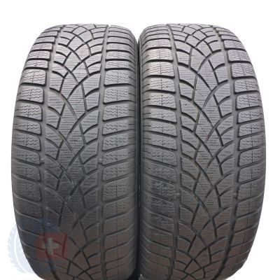 255 45 20 2x DUNLOP 255/45 R20 101V SP Winter Sport 3D A0 Winterreifen 2022 6,2-6,8mm