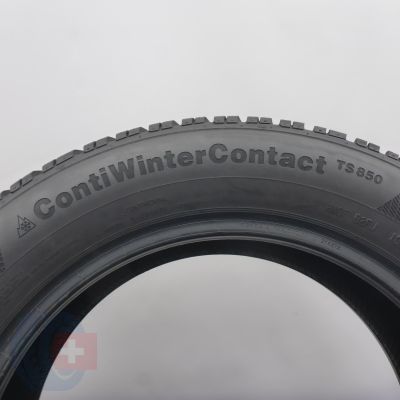 8. 205 55 16 4x CONTINENTAL 205/55 R16 91H ContiWinterContact Ts850 Winterreifen 2017 7-7,8mm