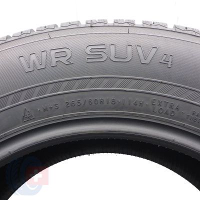 5. 265 60 18 2x NOKIAN 265/60 R18 114H XL WR SUV4 Winterreifen 2022 6,8mm