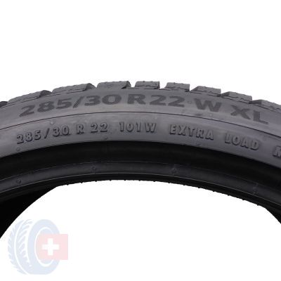 5. 285 30 22 2x CONTINENTAL 285/30 R22 101W XL WinterContact TS860S AO Winterreifen 2020 WIE NEU 7,2mm