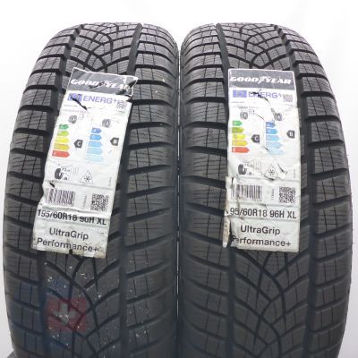 4. 195 60 18 4x GOODYEAR 96H XL UltraGrip Performance+ Elektrisch Winterreifen 2021 Ungebraucht  