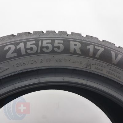 6.  215 55 17 4x SEMPERIT 215/55 R17 98V XL Speed-Grip 5 Winterreifen 2024 8,2-7,8mm 