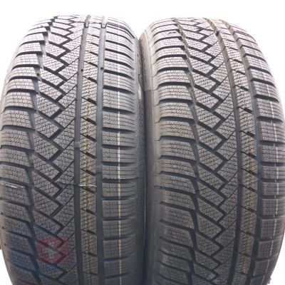 4. 215 55 18 4x CONTINENTAL 215/55 R18 95T WinterContact TS 850 P SEAL Winterreifen 2021 VOLL WIE NEU 