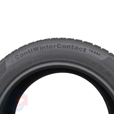 6. 205 55 16 2x CONTINENTAL 205/55 R16 91T ContiWinterContact TS850 Winterreifen 6,5-7,2mm 2015