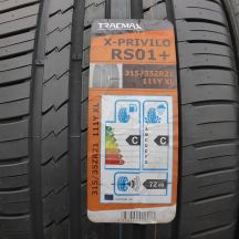 2. 315 35 21 2x TRACMAX 315/35 R21 111Y XL X-privilo RS01 + Sommerreifen M+S 2020 WIE NEU VOLL