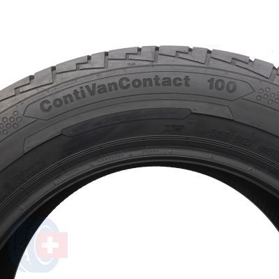 7. 195 65 16C 4x CONTINENTAL 195/65 R16C 104/102T ContiVanContact 100 Sommerreifen 2021/22 VOLL WIE NEU 