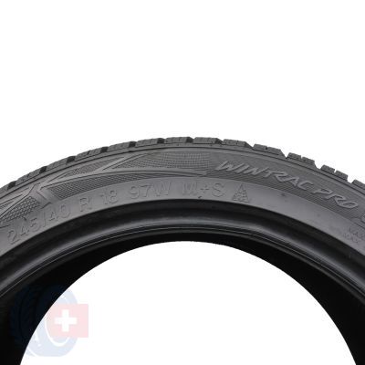 6. 245 40 18 4x VREDESTEIN 245/40 R18 97W XL Wintrac Pro Winterreifen 2018 6-7mm