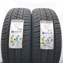 225 55 17C 2x CONTINENTAL 225/55 R17C 109/107H VanContact 4Season Ganzjahresreifen 2023 VOLL WIE NEU 
