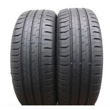 2 x CONTINENTAL 185/55 R15 86H XL ContiEcoContact 5 Sommerreifen 2015 6.8mm