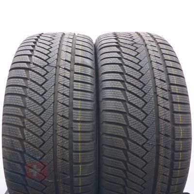 4. 245 45 18 4x CONTINENTAL 245/45 R18 96V  WinterContact TS 850 P Winterreifen 2023 VOLL WIE NEU 
