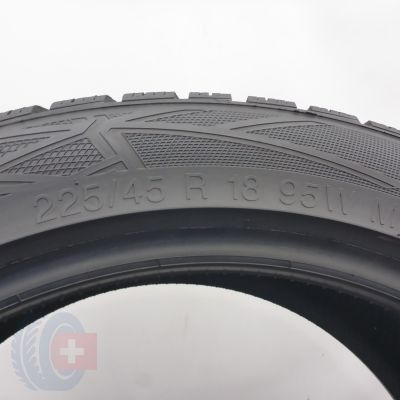 7. 225 45 18 2x Vredestein 225/45 R18  95W XL Wintrac Pro Winterreifen 2021/22 7,8mm
