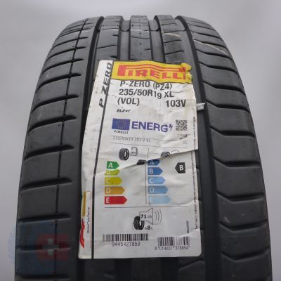 235 50 19 1x PIRELLI 235/50 R19 103V XL P Zero Vol Sommerreifen 2024 VOLL WIE NEU