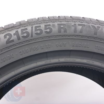 5. 215 55 17 1x BARUM 215/55 R17 94Y Bravuris 3 Sommerreifen 2018 VOLL Ungebraucht  