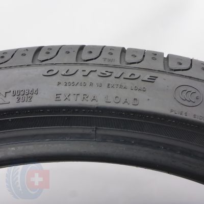 8. 205 40 18 4x PIRELLI 205/40 R18 86W XL Cinturato P7 BMW RUNFLAT Sommerreifen 2019 6,8-7,2mm