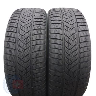 5. 225 55 18 4x PIRELLI 225/55 R18 102V Sottozero 3 Winter AO Winterreifen 6,2-6,8mm 2021/22