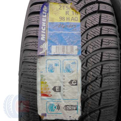 7. 215 65 16 2 x MICHELIN 215/65 R16 98H Alpin A4 Winterreifen 2015 UNGEBRAUCHRTE