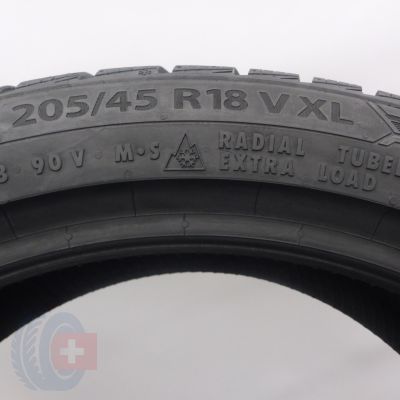 4. 205 45 18 2x BARUM 205/45 R18 90V XL Polaris5 Winterreifen 2021 WIE NEU VOLL