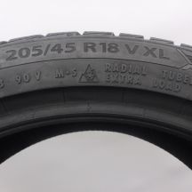4. 205 45 18 2x BARUM 205/45 R18 90V XL Polaris5 Winterreifen 2021 WIE NEU VOLL