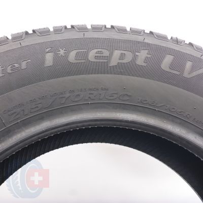 6. 215 70 16C 2x HANKOOK 215/70 R16C 108/106R Winter I Cept LV Winterreifen 2019 Ungebraucht  