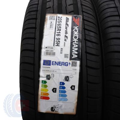 3. 205 65 16 4x YOKOHAMA 205/65 R16 95H BluEarth-ES ES32 Sommerreifen 2022 VOLL Wie Neu