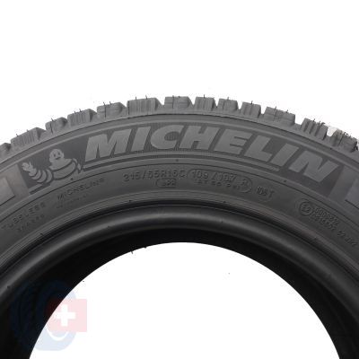 5. 215 65 16C 2x MICHELIN 215/65 R16C 109/107R Agilis Alpin Winterreifen 2021 7,7-7,8mm