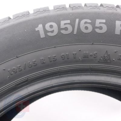 5. 195 65 15 2x CONTINENTAL 195/65 R15 91T MO ContiWinterContact TS830P Winterreifen 2023 7,8-8mm