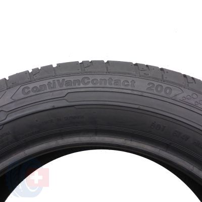 7. 4 x CONTINENTAL 225/55 R17C 109/107H ContiVanContact 200 Sommerreifen 2019 8,2mm