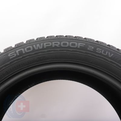 8. 215 55 18 4x NOKIAN 215/55 R18 95T Snowproof 2 SUV Winterreifen 2023 WIE NEU 8-8,2mm