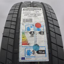 225 65 16C 1x BRIDGESTONE 225/65 R16C 112/110T Duravis R660 eco Sommerreifen 2021 VOLL WIE NEU