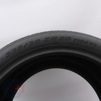 6. 335 30 20 2x PIRELLI 335/30 R20 104Y PZero L Sommerreifen 2017 WIE NEU VOLL