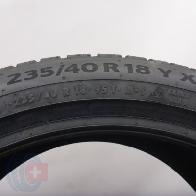 8. 235 40 18 4x CONTINENTAL 235/40 R18 95Y XL AllSeasonContact2 Ganzjahresreifen 2025 VOLL WIE NEU