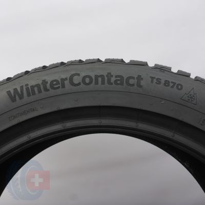 5. 225 45 17 2x CONTINENTAL 225/45 R17 91H WinterContact TS 870 Winterreifen 2023 7,5-7mm