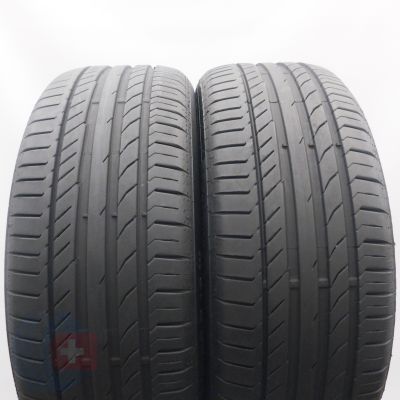 225 50 18 2x CONTINENTAL 225/50 R18 95W ContiSportContact 5 RFT Sommerreifen 2020 6,5 i 6,8mm