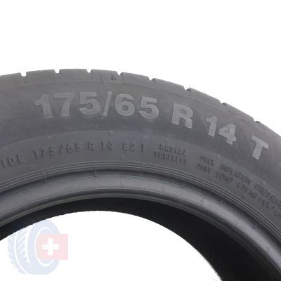 4. 2 x CONTINENTAL 175/65 R14 82T ContiEcoContact 5 Sommerreifen 2019 6,5mm