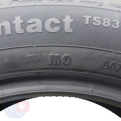 8. 4 x CONTINENTAL 245/50 R18 104V XL M0 ContiWinterContact TS830P Winterreifen 2015, 2016 6,5-7mm