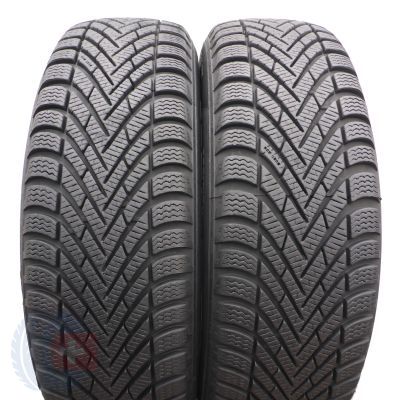 4. 185 65 15 4x PIRELLI 185/65 R15 88T Cinturato Winter 2018/19 Winterreifen 8mm Wie Neu