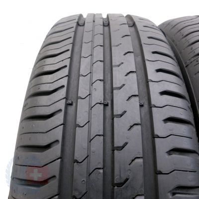 3. 4 x CONTINENTAL 165/60 R15 77H ContiEcoContact 5 Sommerreifen DOT17 6,5-6,8mm