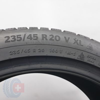 6. 235 45 20 2x CONTINENTAL 235/45 R20 100V XL WinterContact TS 870 P Winterreifen   2022/25  8-7,2mm 