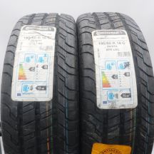 3.  195 60 16C 4x CONTINENTAL 195/60 R16C 99/97H ContiVanContact 100 Sommerreifen 2019 VOLL WIE NEU 
