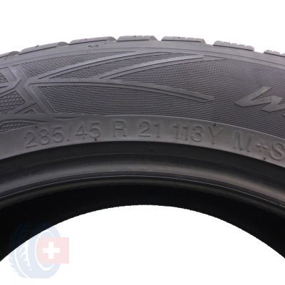 6. 285 45 21 4x VREDESTEIN 285/45 R21 113Y XL Wintrac Pro Winterreifen 7,9mm 2022 Wie Neu