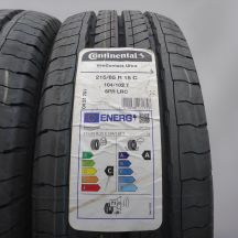 2.  215 65 15C 4x CONTINENTAL 215/65 R15C 104/102T VanContact Ultra Sommerreifen 2023 VOLL WIE NEU  