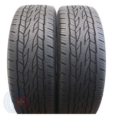 2 x CONTINENTAL 225/60 R18 100H ContiCrossContact LX 2 M+S Sommerreifen 2018 7mm