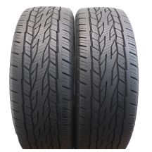 2 x CONTINENTAL 225/60 R18 100H ContiCrossContact LX 2 M+S Sommerreifen 2018 7mm