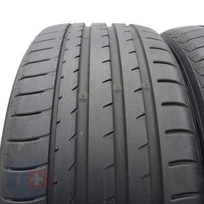 2. 245 40 19 2x YOKOHAMA 245/40 ZR19 98Y XL Advan Sport V105 MO Sommerreifen 2018 WIE NEU VOLL